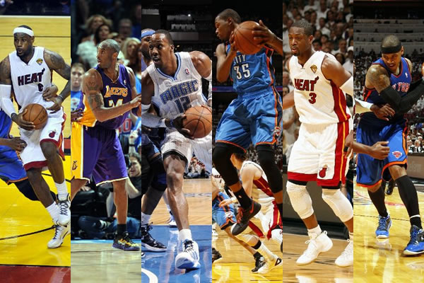 Os jogadores mais bem pagos da NBA em 2011