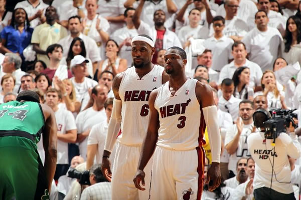 LeBron e Wade fizeram mais uma vez a diferença para o Miami