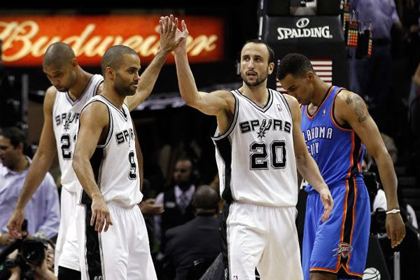 O "Big 3" dos Spurs continua sendo essencial para a equipe do Texas